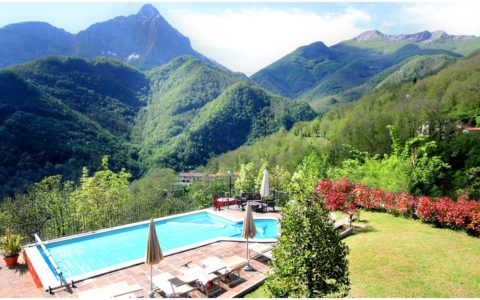 Casa vacanze con piscina - Parco Alpi Apuane