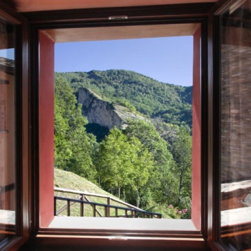 Dal resort una finestra sulla natura